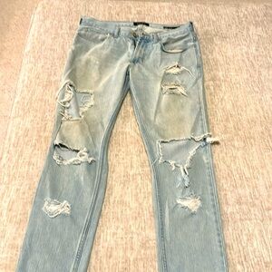 Men’s PacSun  ripped  skinny jeans 32 x 32